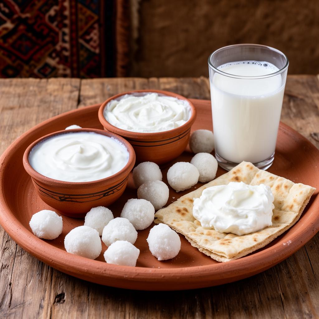Узбекские молочные и ферментированные продукты - Полное руководство Сузма, Гатик, Каймак, Курт и Айран (2026 г.)